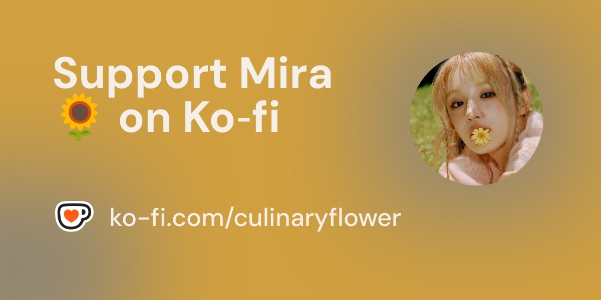 Support mira on ko fi ko fi where creators get support from fans