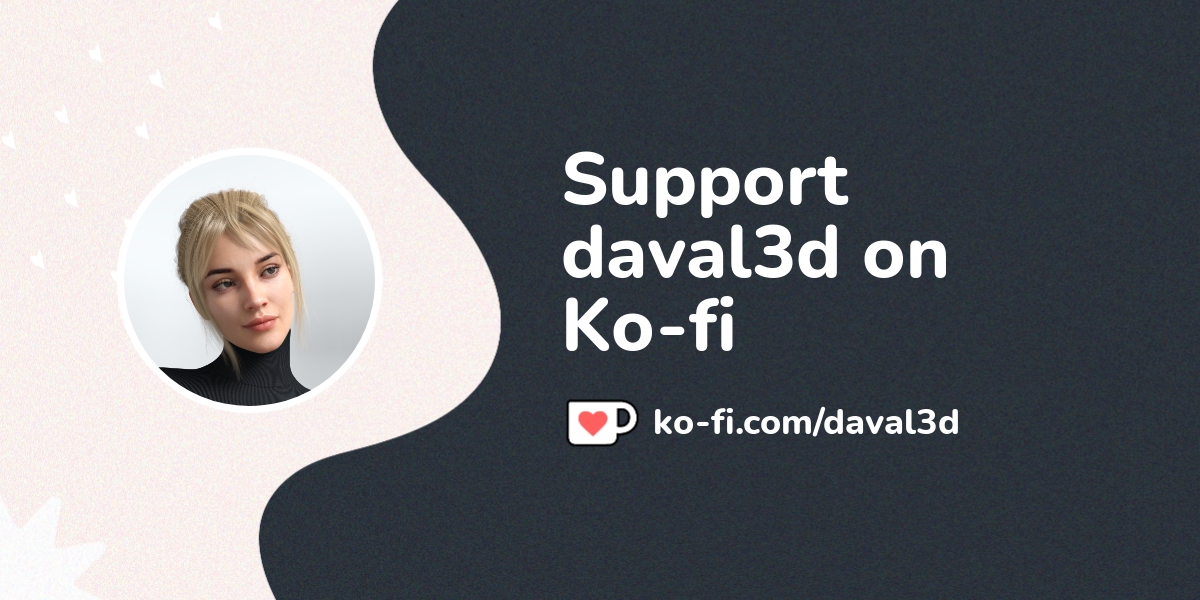 Buy daval3d a Coffee. Kofi ️ Where creators get