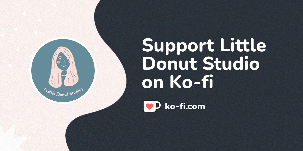 Support Little Donut Studio on Ko-fi! ️ - Ko-fi ️ Where creators get ...