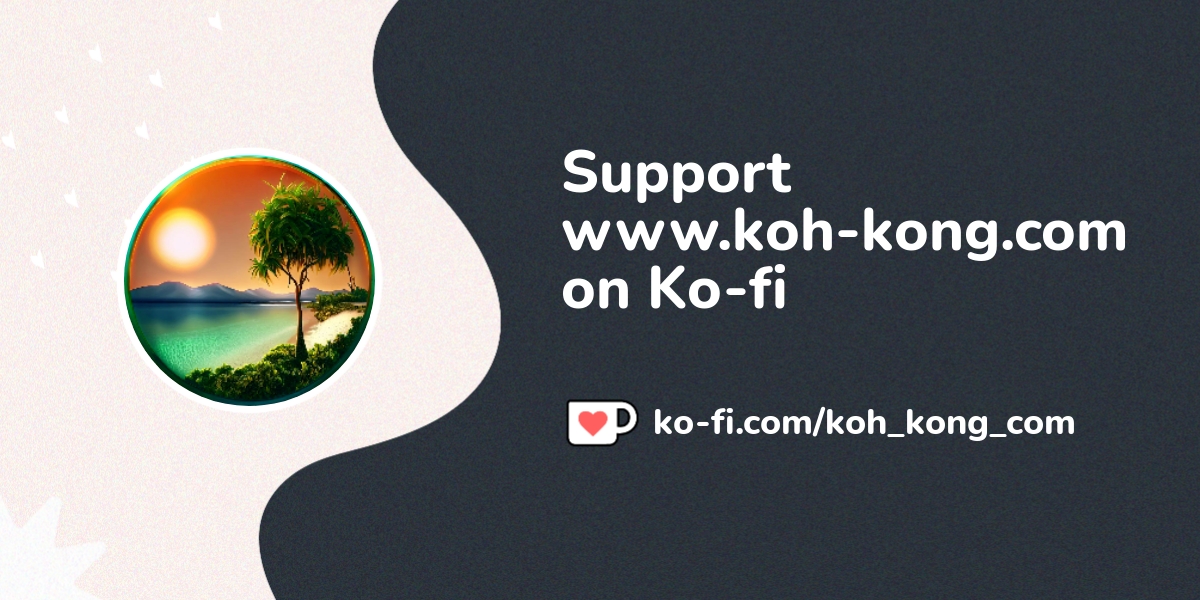 Support Koh On Ko Fi ️ Ko Kohkongcom Ko Fi ️