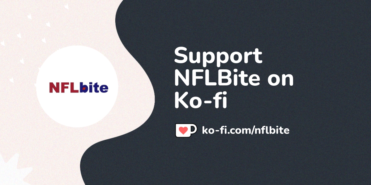 NFLBite's Ko-fi profile. /nflbite - Ko-fi ❤️ Where creators get  support from fans through donations, memberships, shop sales and more! The  original 'Buy Me a Coffee' Page.