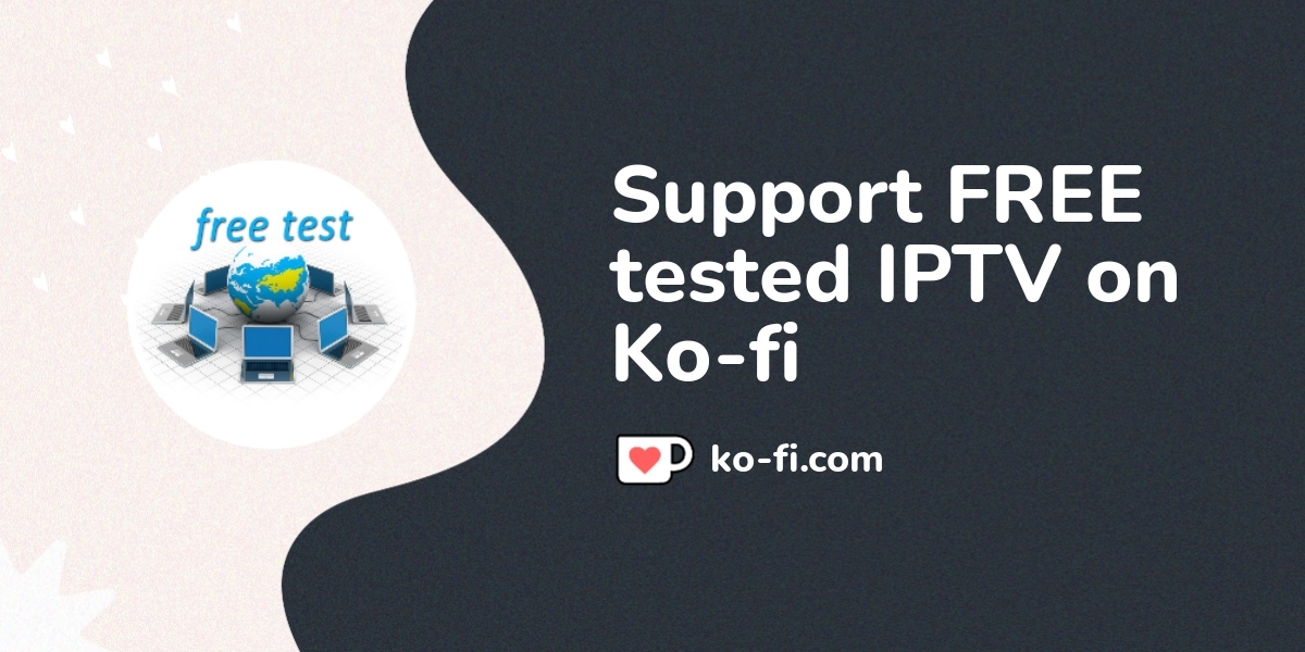 Buy FREE tested IPTV a Coffee. ko-fi.com/freetestediptv - Ko-fi ️ Where ...
