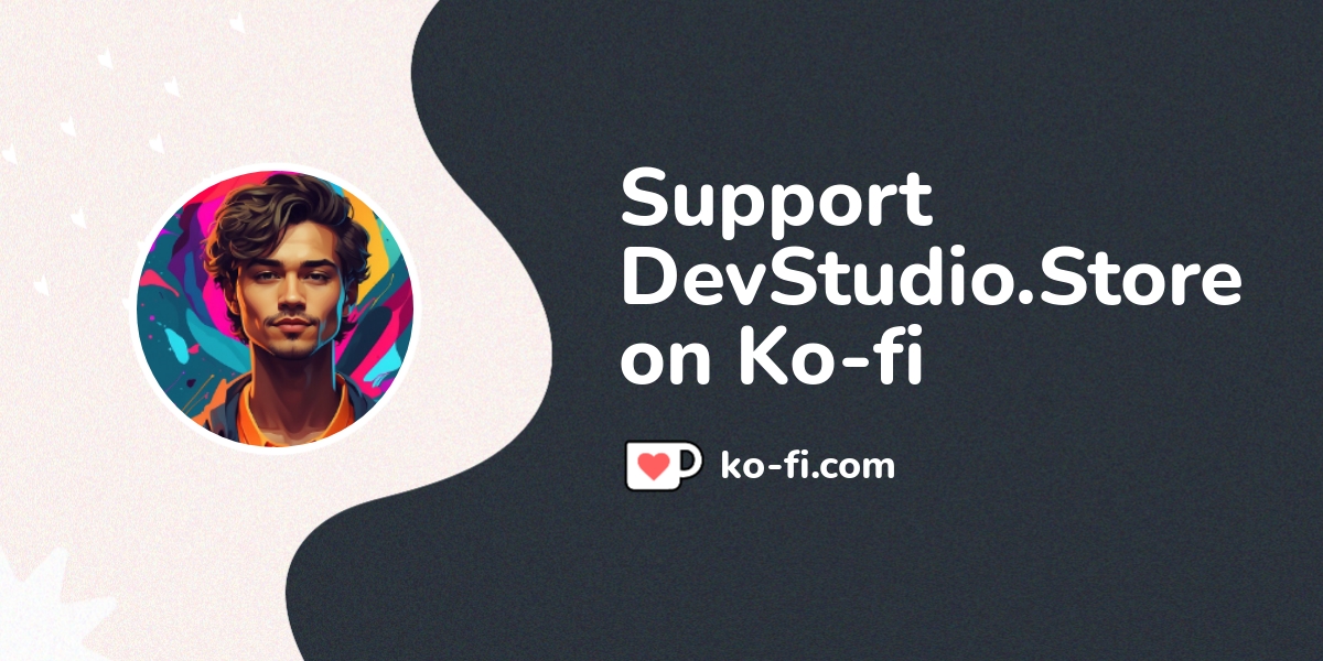 Support DevStudio.Store on Ko-fi! ️. ko-fi.com/devstudiostore - Ko-fi ️ ...