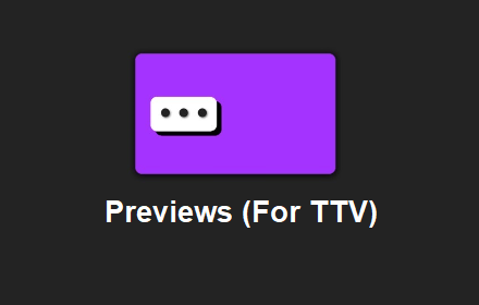 Support Previews (For TTV) on Ko-fi! ️. ko-fi.com/previews_for_ttv - Ko ...