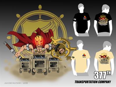 377 Transportation Company T-shirt
