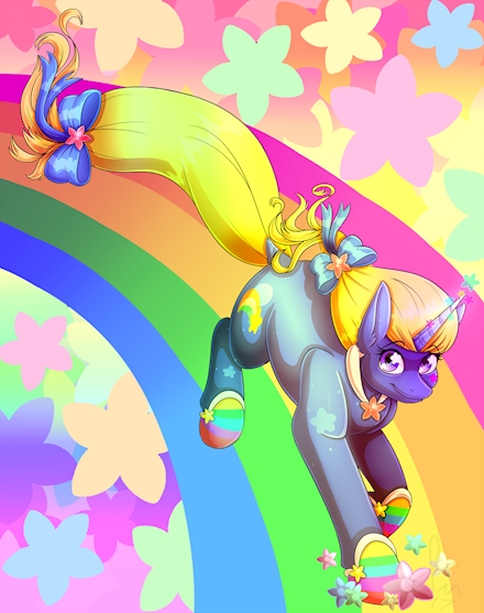 Rainbow Brite Unicorn