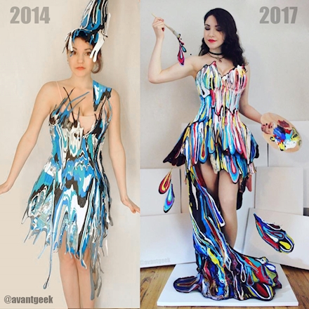 Paint Dresses, 2014 - 2017