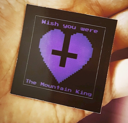 New Purple Heart stickers available now