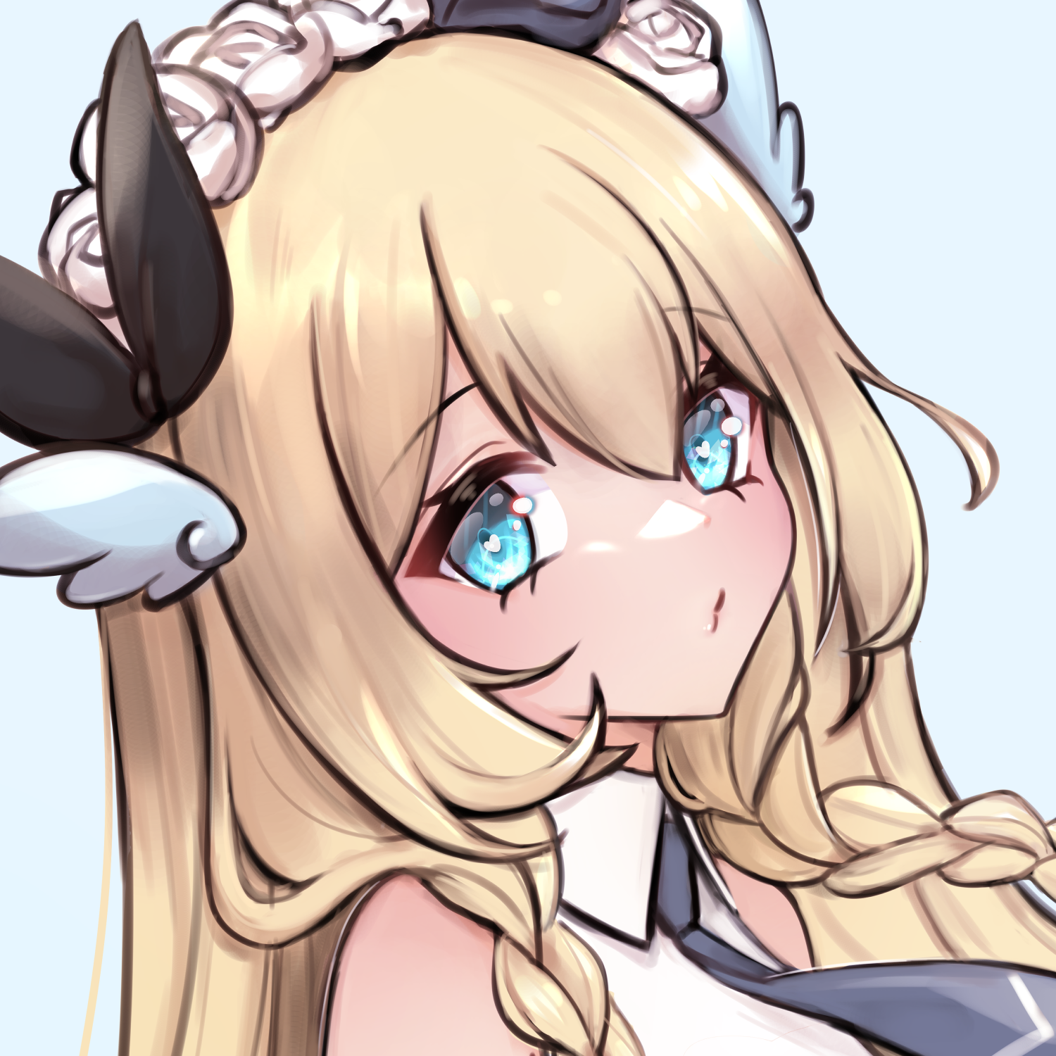 Fuwamoco Mini Print || HOLOLIVE - davanchi ♡'s Ko-fi Shop