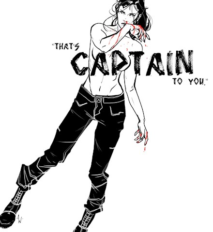 "That's 'Captain' to you."