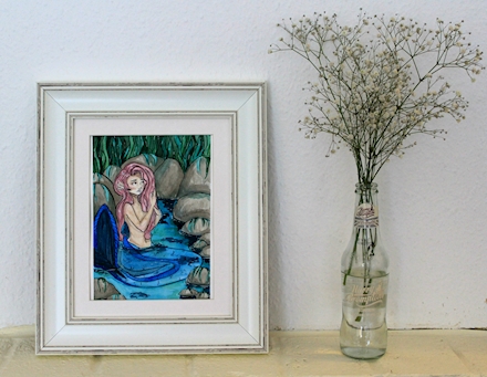 Mermaid Lagoon ~Original Watercolour~