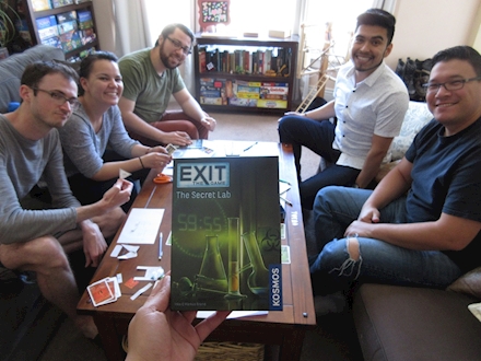 Board games brings friends together