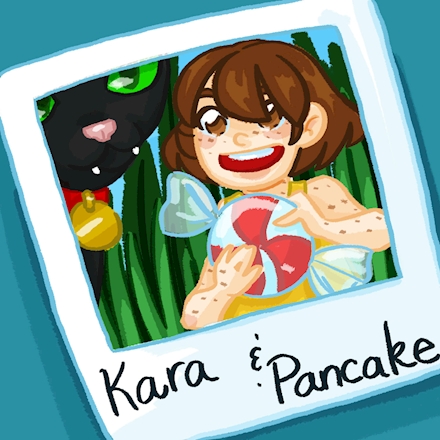 Kara and Pancake 