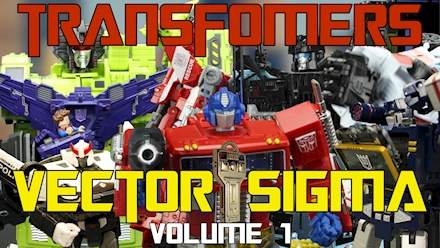 Transformers Vector Sigma Stop motion!