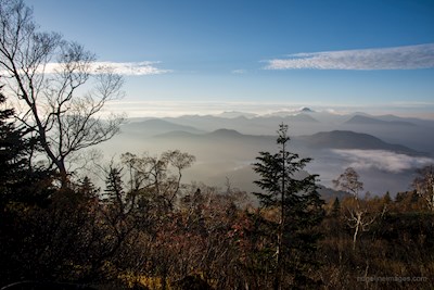 View from Mt. Hiuchigatake in Oze