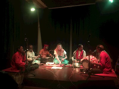 Performing in Bangladesh