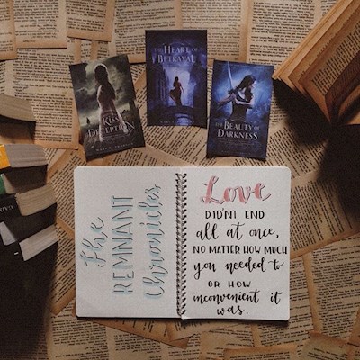 Book Quote Calligraphy