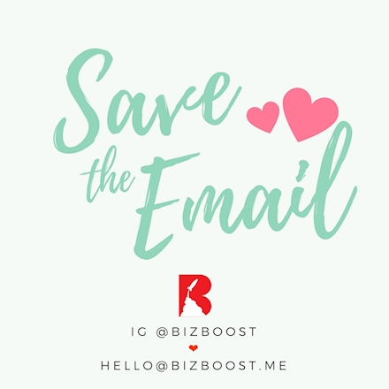 Save the Email - BIZBoost
