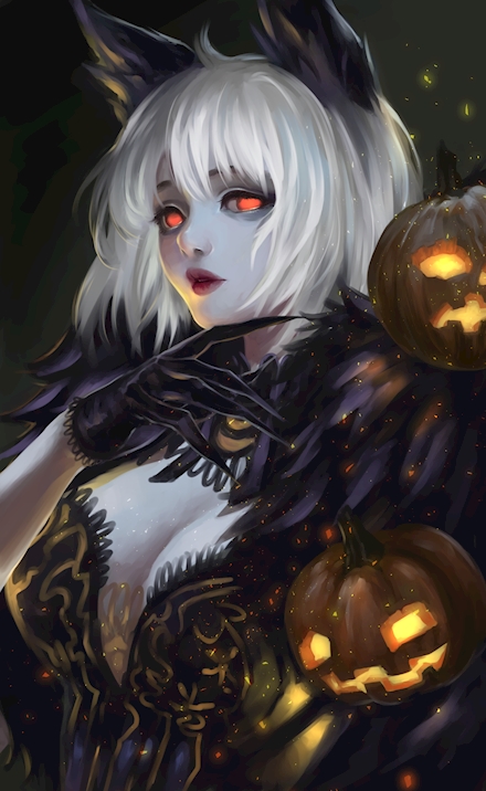 Blade&Soul Halloween Portrait