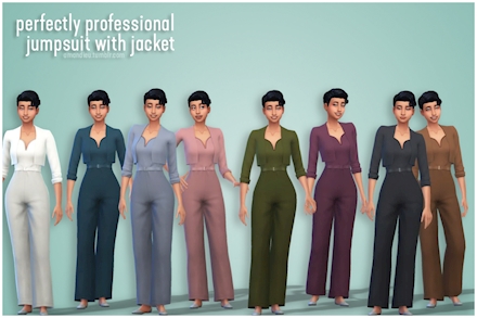 Perfectly Professional Jumpsuit