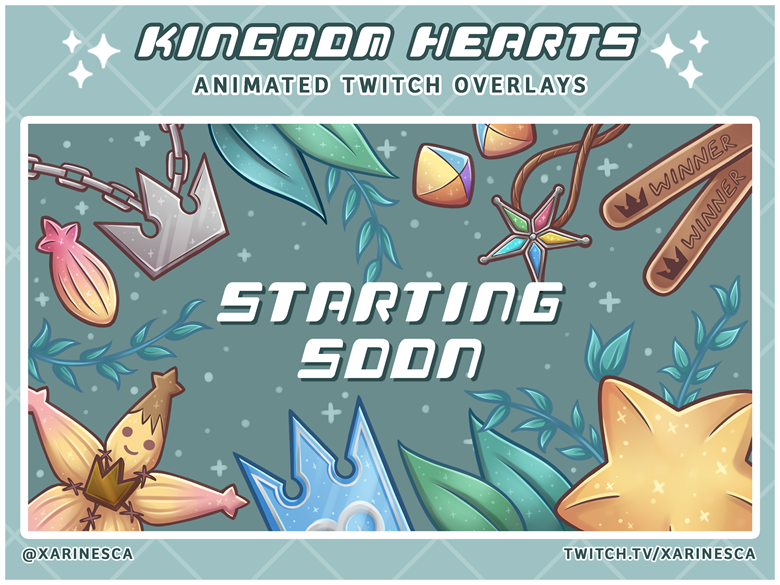kingdom hearts twitch overlay maker