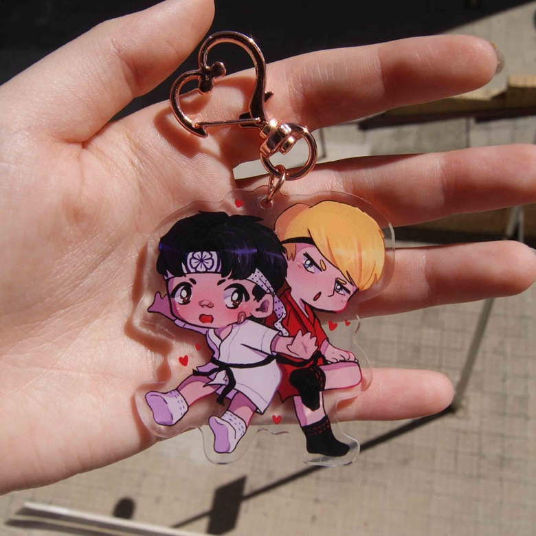 Lawrusso charm!!: Karate Kid acrylic keychain - Andy's Ko-fi Shop - Ko ...