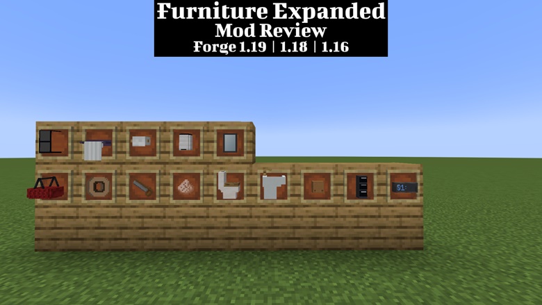 Furniture Expanded | minecraft | mod review - Ko-fi ️ Where creators ...