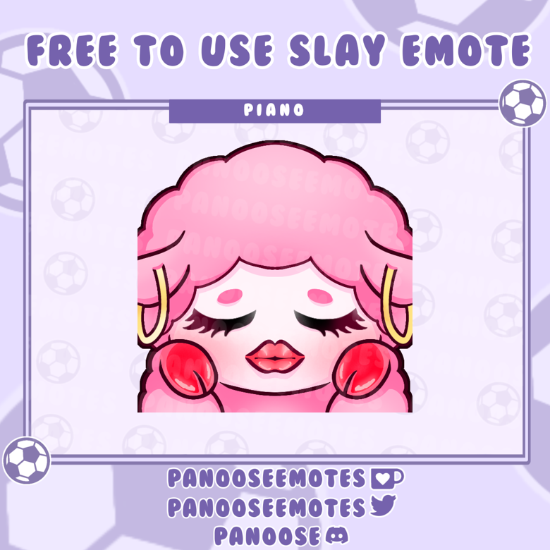 Free to Use Piano Slay Emote - Panoose | Comms closed's Ko-fi Shop - Ko ...