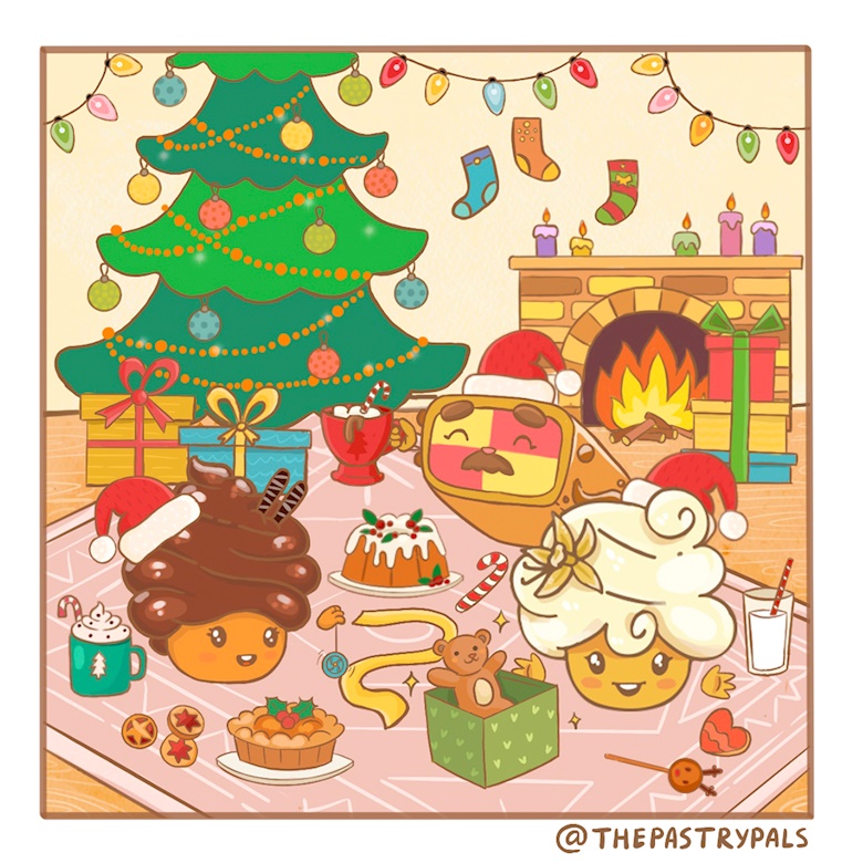 holiday-phone-wallpaper-pastry-pals-animation-s-ko-fi-shop-ko-fi