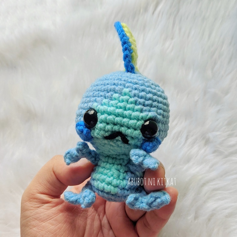 Pokemon Sword and Shield Water Pokemon Sobble Crochet Pattern - Abubot ...