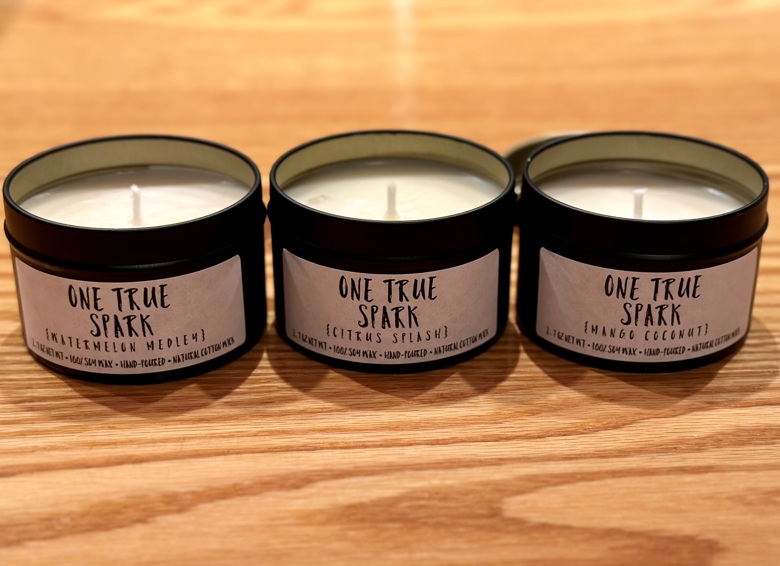 One True Spark ~ Soy Wax Candles