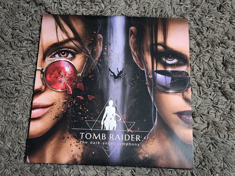 Tomb Raider The Dark Angel Symphony Vinyl Soundtrack LP SIGNED by Peter deals Connelly