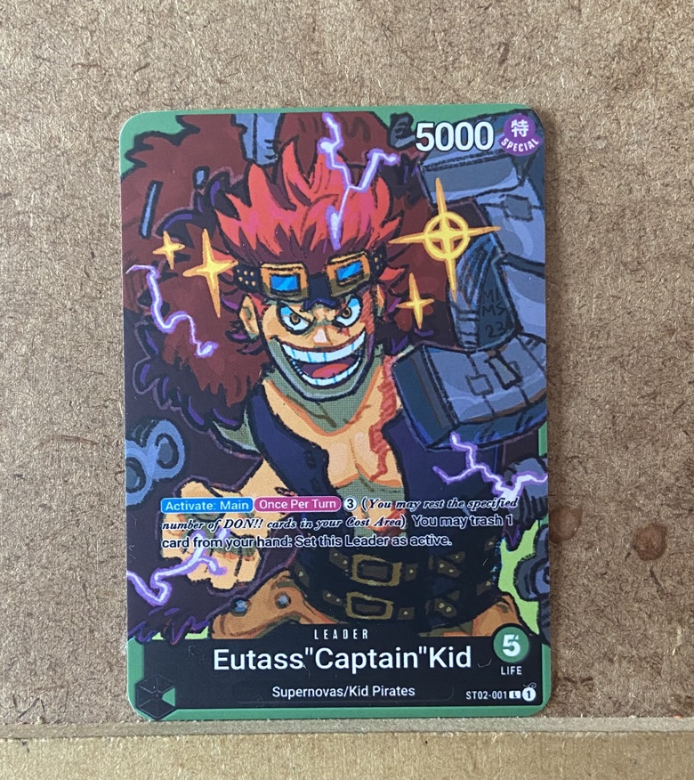 Custom Card Eustass Captain Kid / TCG / Character 