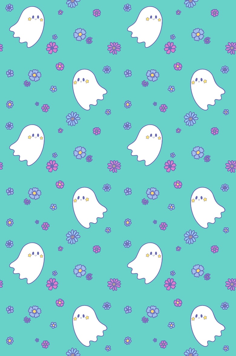 Cute Ghost Wallpaper Images - Free Download on Freepik