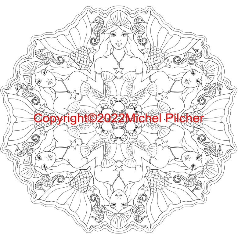 Printable Mandala Colouring Book, Colouring Pages, Adult Colouring Book  Digital PDF, 10 Neat Mandalas No 3 , Colouring Pages - - Jumicrafts  Colouring Books's Ko-fi Shop - Ko-fi ❤️ Where creators get