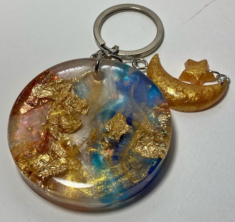 The Starry Night Metal Keychain – Beyond Van Gogh