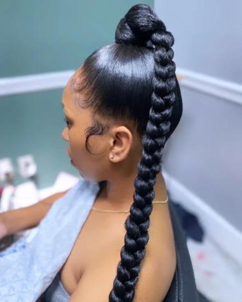 Kinky Curly Drawstring Ponytail For Black Women, Natural Braided Ponytail  Hairstyle Clip In Brazilian Virgin Human Hair Extensions, 140g From  Divaswigszhouyang, $57.33 | DHgate.Com