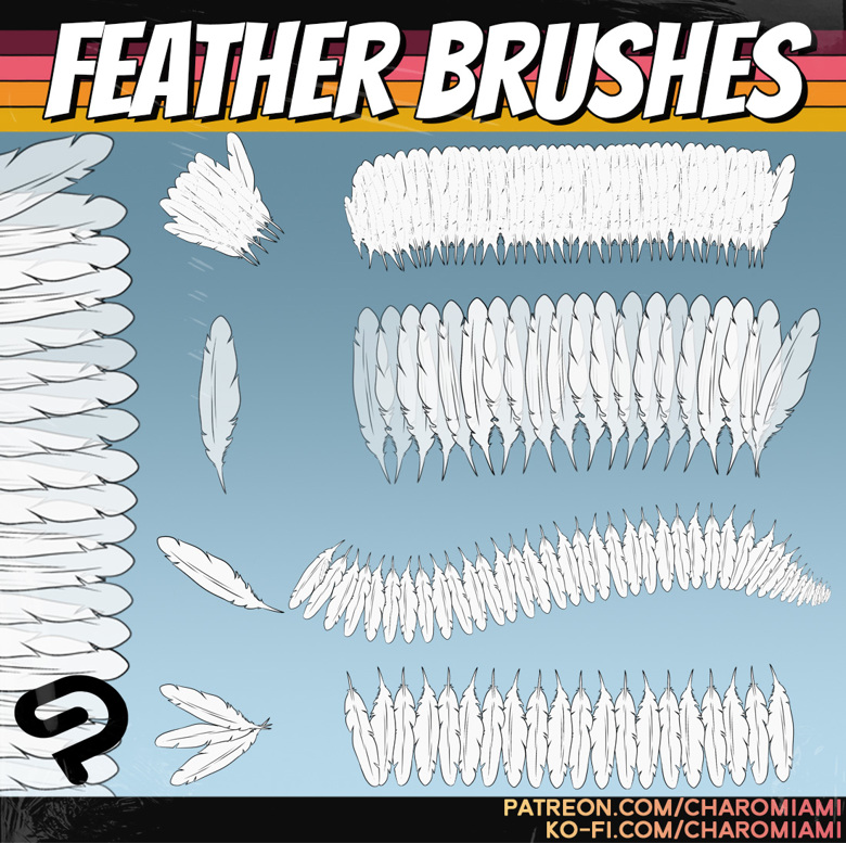 Feather Photoshop Brush