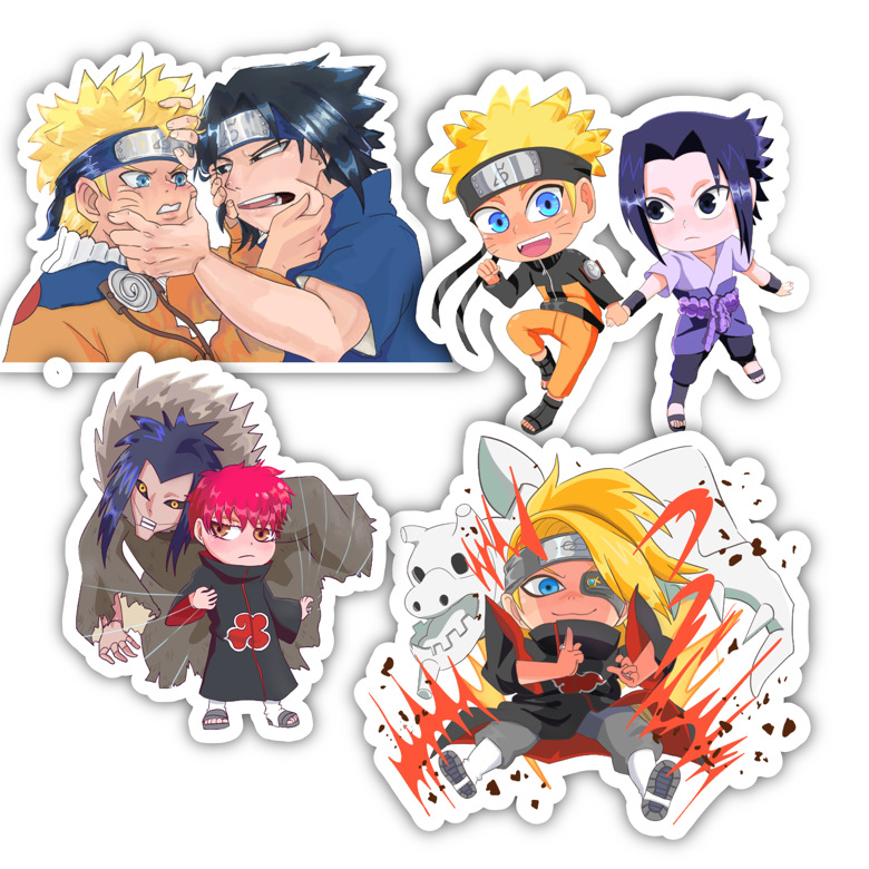 Naruto - Team 7 - Sticker