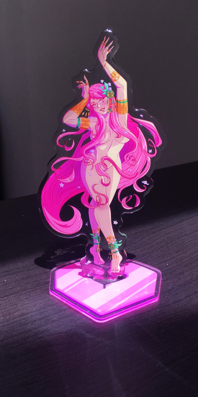 Hades Aphrodite 6 Inch Glitter Epoxy Acrylic Standee Seabunnyart S   03a93eb1 191f 4f57 Bc16 52f06f06dc00 Aphrodite3 