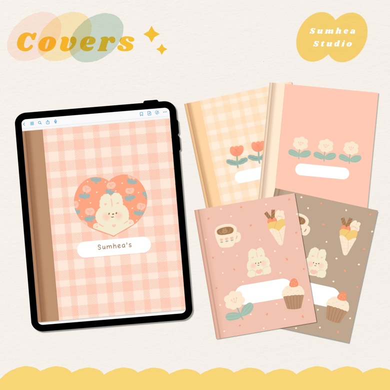 Cozy Bear Notebook Paper-Digital Download - Dulces's Ko-fi Shop