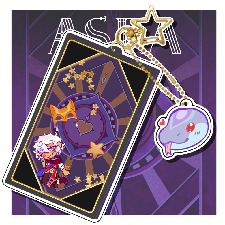 The Arcana Game Keychains 2024