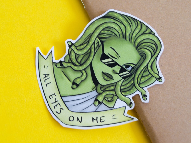 Monster Girls - Medusa Sticker - Mari's Forge Shop's Ko-fi Shop - Ko-fi ❤️  Where creators get support from fans through donations, memberships, shop  sales and more! The original 'Buy Me a