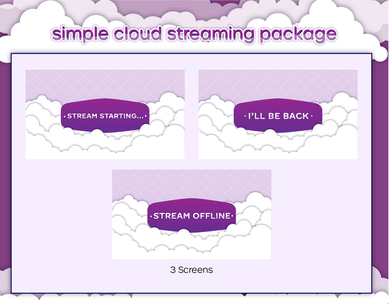 simple cloud sparkle tv