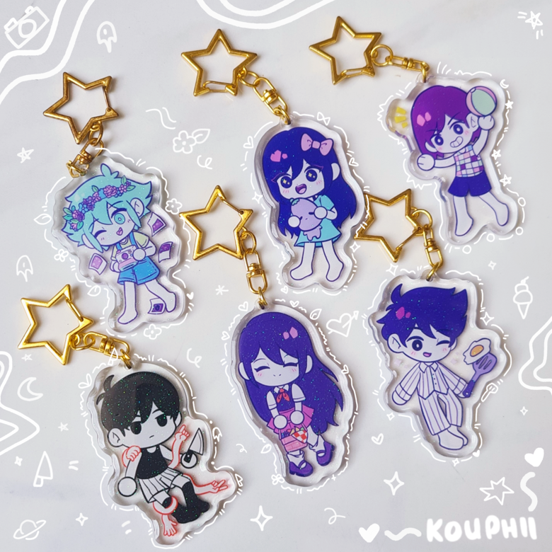 OMORI selling Headspace Keychain