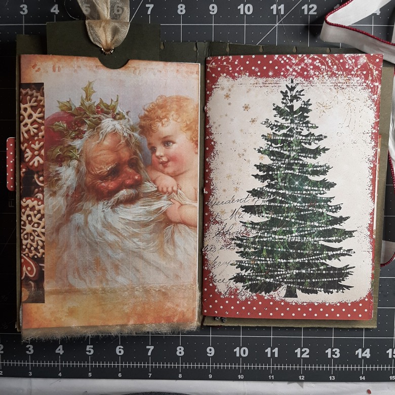 Vintage Christmas Mini Journal #1 - FREE SHIPPING ...