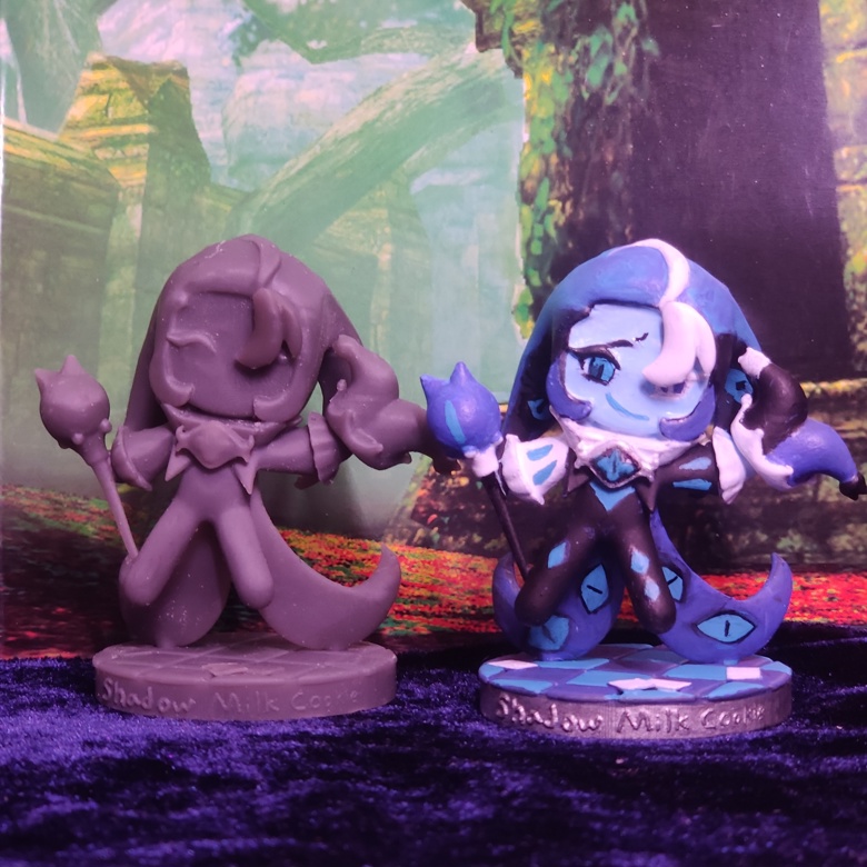 Shadow milk cookie figure surreal squish s ko fi shop