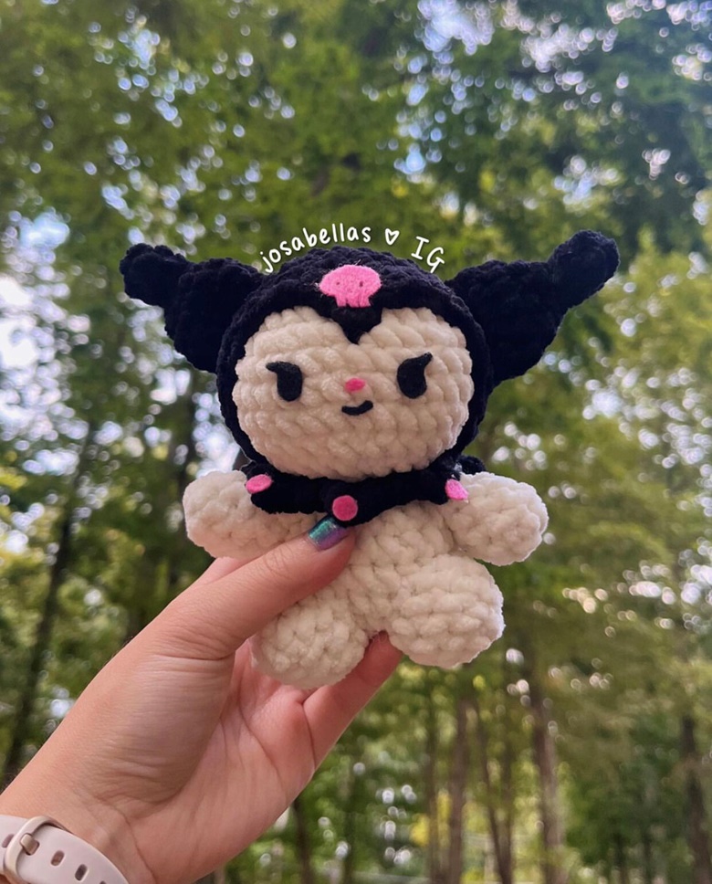 kuromi digital pdf pattern ONLY - fluffhuls's Ko-fi Shop - Ko-fi ️ ...