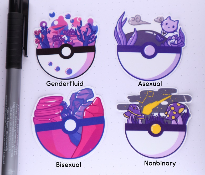 Pokeball Pride - LGBTQIA+ Pokémon Fan Art - Media Chomp