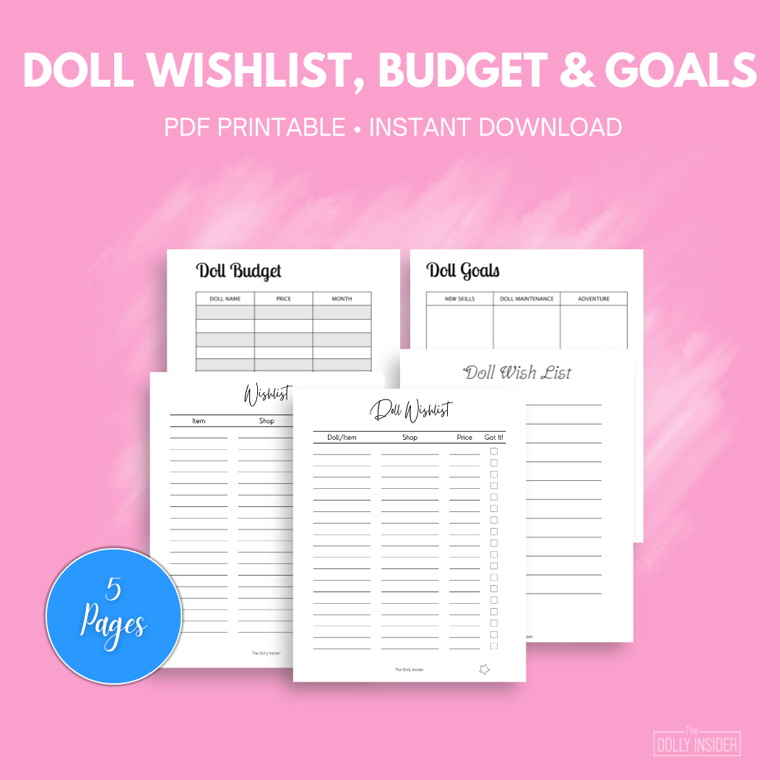 Doll Wishlist, Budget, and Goals - Dolly Insider's Ko-fi Shop - Ko-fi ️ ...